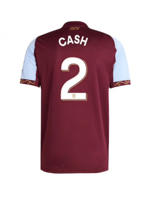 Billige Aston Villa Matty Cash #2 Hjemmedrakt 2025-26 Kortermet Billige Aston Villa Matty Cash #2 Hjemmedrakt 2025-26 Kortermet